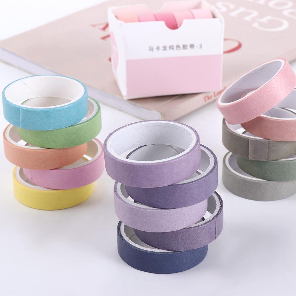 Office Supply Students Stationery Decorative Tape Scrapbooking Adhesive Tape Tape Set Masking Tape