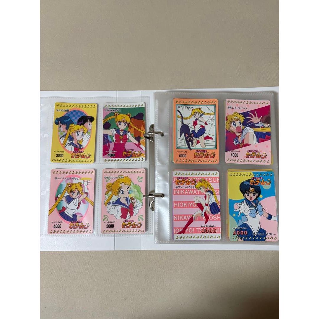 Used 199 beautiful items Sailor Moon trading cards, etc.