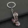 Simulation Motorcycle Mini Motorcycle Model Keyring Pendant Motorcycle Cute Simulation Car Keychain Zinc Alloy Mini