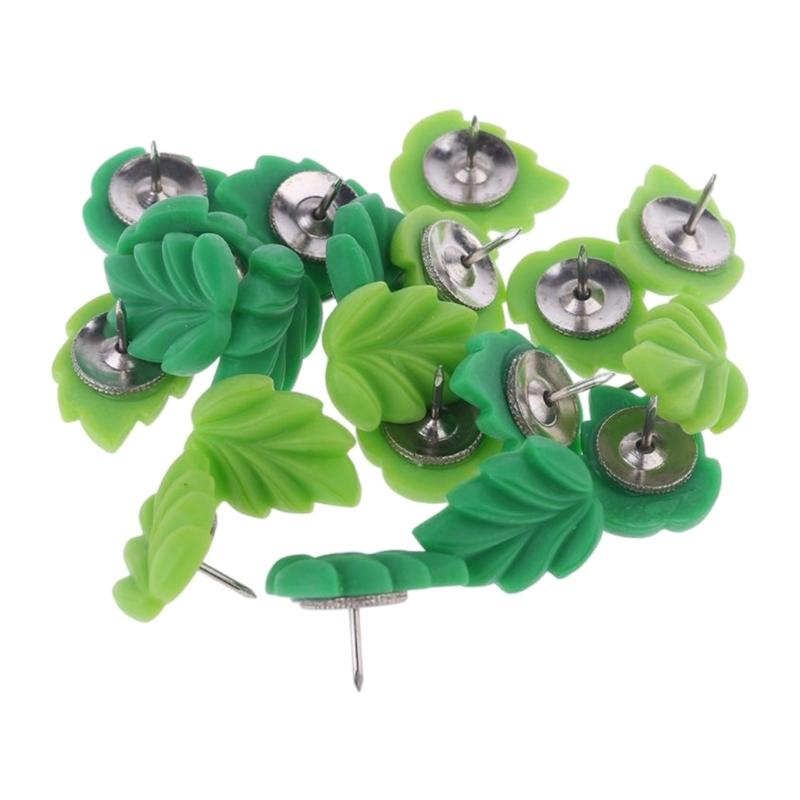 

20/30/50 шт. кнопок-листьев, пробковая доска объявлений, кнопка, декоративные кнопки, кнопки для подвешивания, отображения заметок с изображением