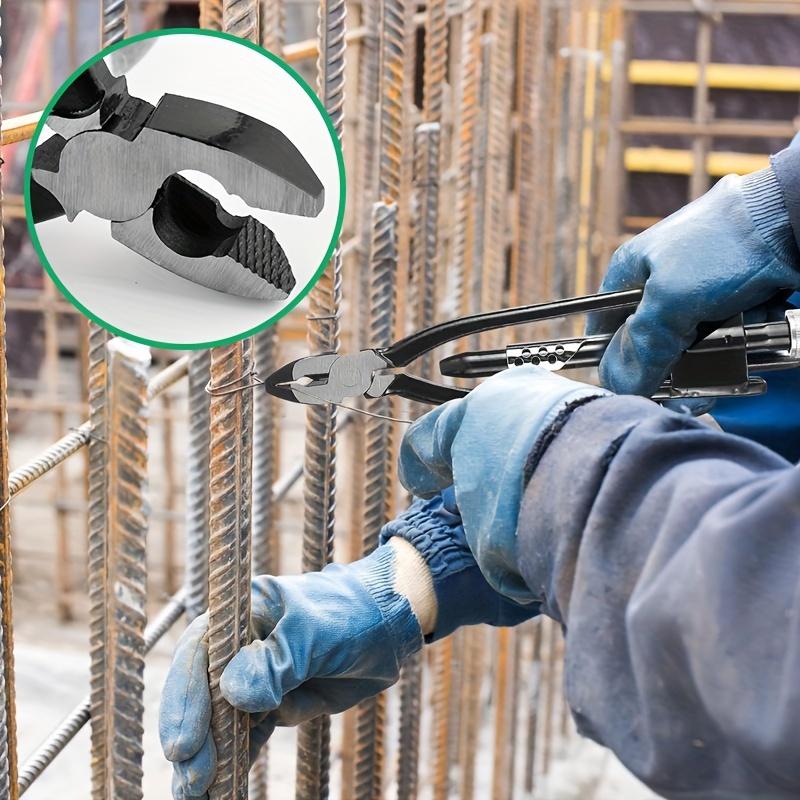 The 15.24 Cm/22.86 Cm Wire Twisting Pliers, High-carbon Steel Twist Wire Tool with Polished Jaws for Grin Twisting and Cuting Stainless Steel