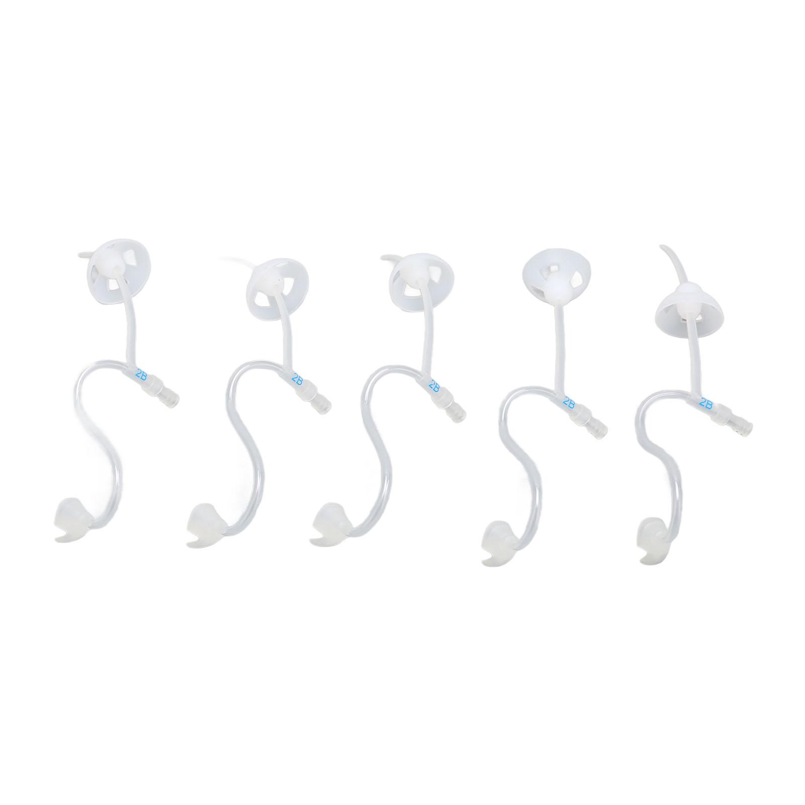 

5 шт. Усилитель звука Звуковые трубки Увеличение громкости Слуховые аппараты Сменная трубка Прозрачный Л Левое ухо