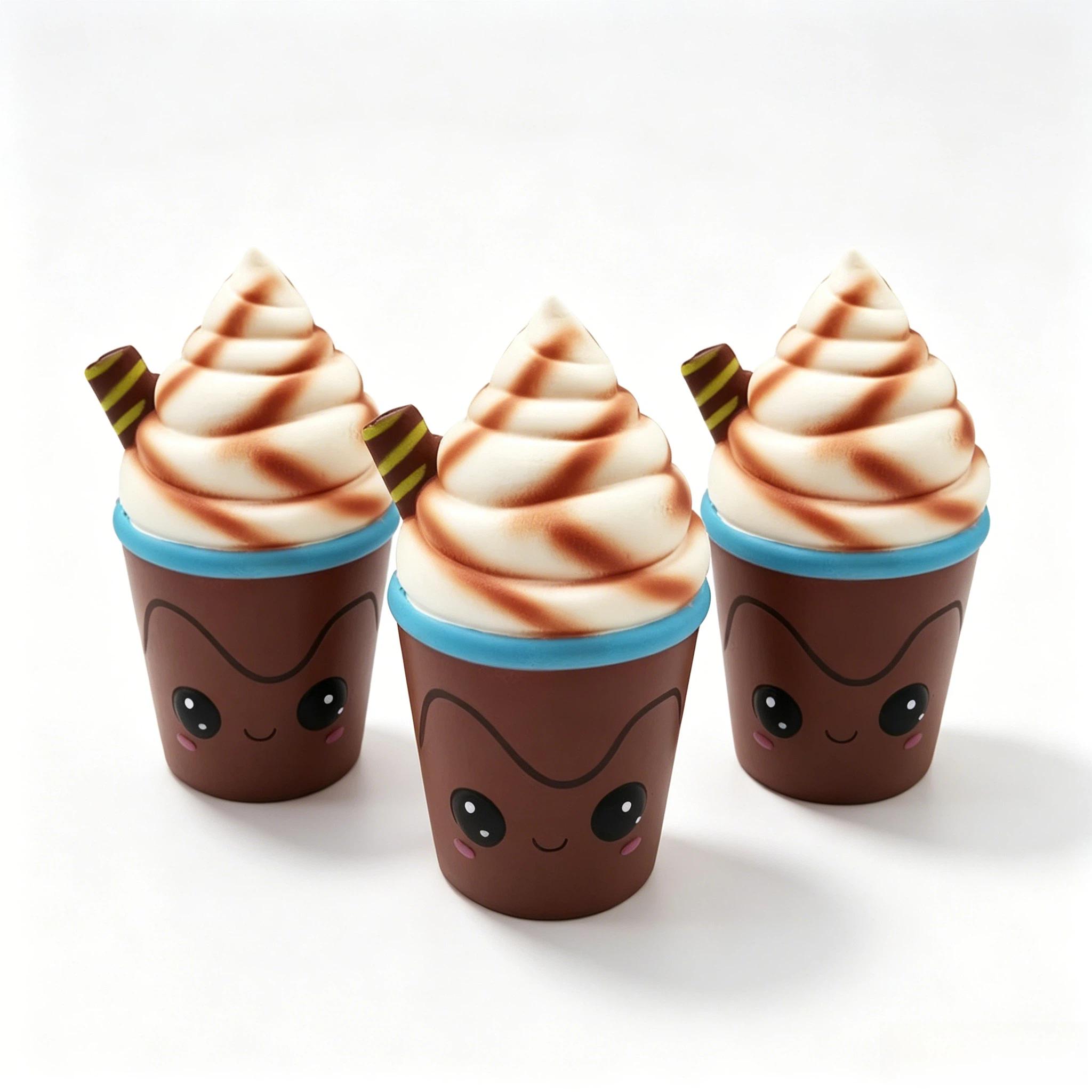 Speelgoed voor Kinderen Volwassenen Decompressie Speelgoed 15*7,5 CM Jumbo Chocolade IJsje Squishy Room Geur Langzaam Rijzend Stressverlichting