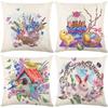 Easter Pillowcase Holiday Decoration Pillowcase Sofa Cushion Pillowcase
