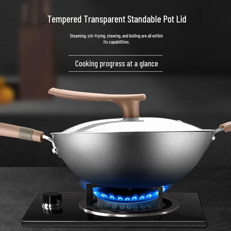 SUPOR True Non-Rusting Titanium Wok