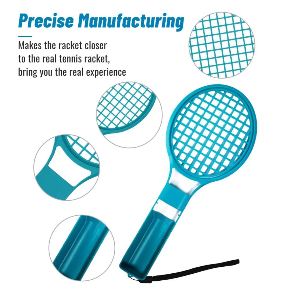 Tennis Racket for NS Switch /Oled Joy-Con Handle Holder Controller Grips Tennis Game Accessories