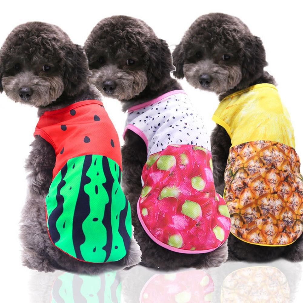 Pet Spring and Summer Kitten Vest Dog Cat Clothes