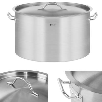 Gastronorm-Behälter mit Deckel, Edelstahl, für Induktionsherde, 32 L