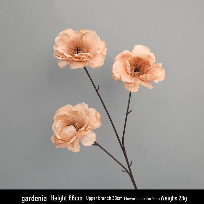 Karamelkleurige Kunstbloemen Bruiloftsdecoratie - Plafond- en Wegdekarrangementen, Koffietint Nepbloemen.