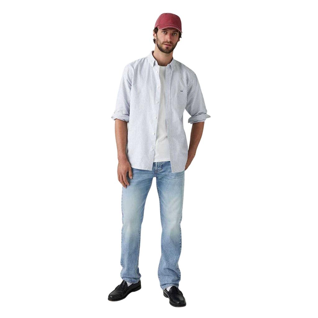 Levis Mens 501 Original Low On Sleep Cotton Denim Straight Leg Jeans