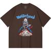 230 Gsm 100% Cotton Heavy Metal T-Shirt  Rock Band Popular Music Print Unisex Heavy Cotton T Shirt