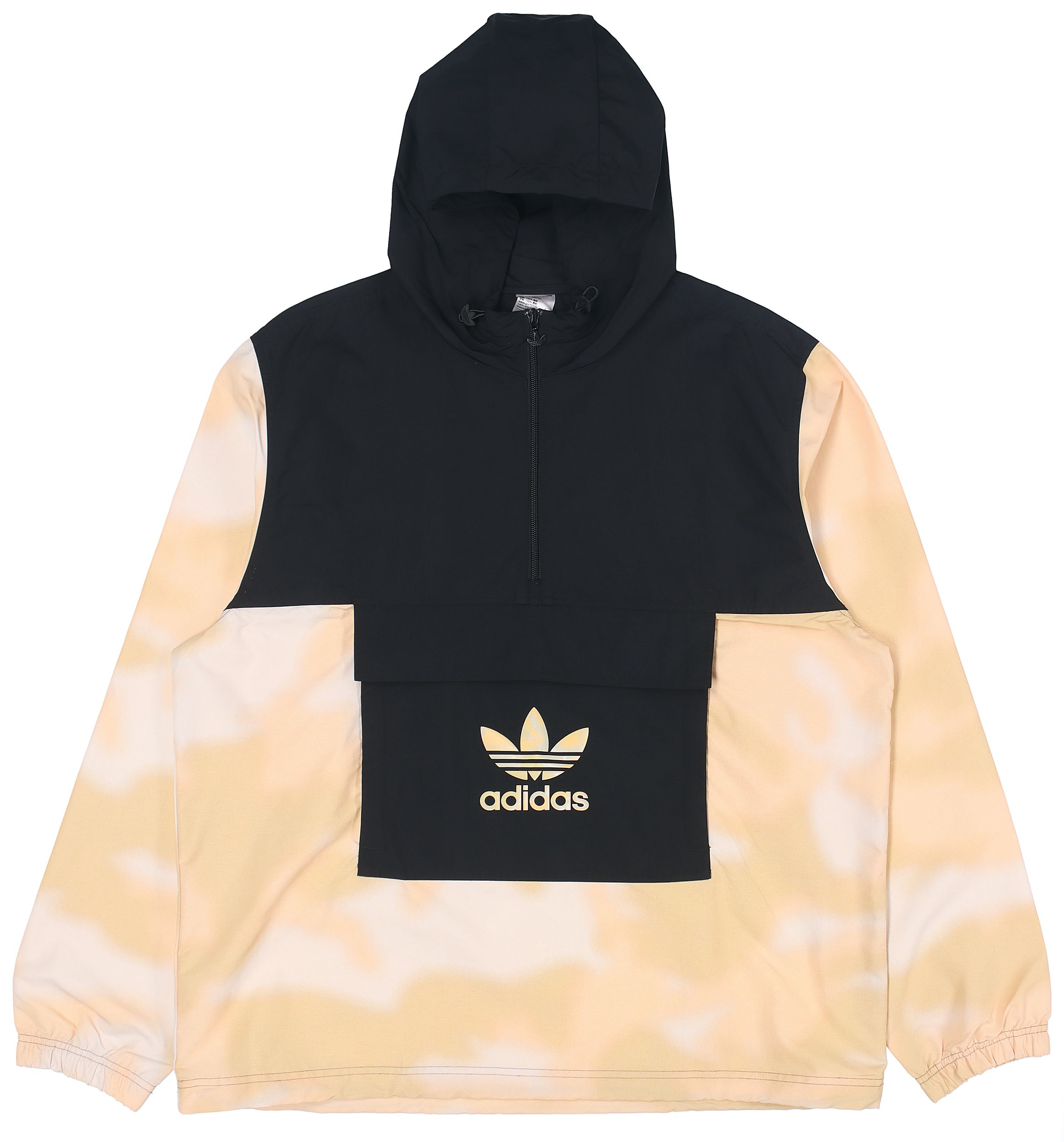 Adidas Originals WINDBREAKER Jacket Men s Black Brown Multicolor GN1876 XS