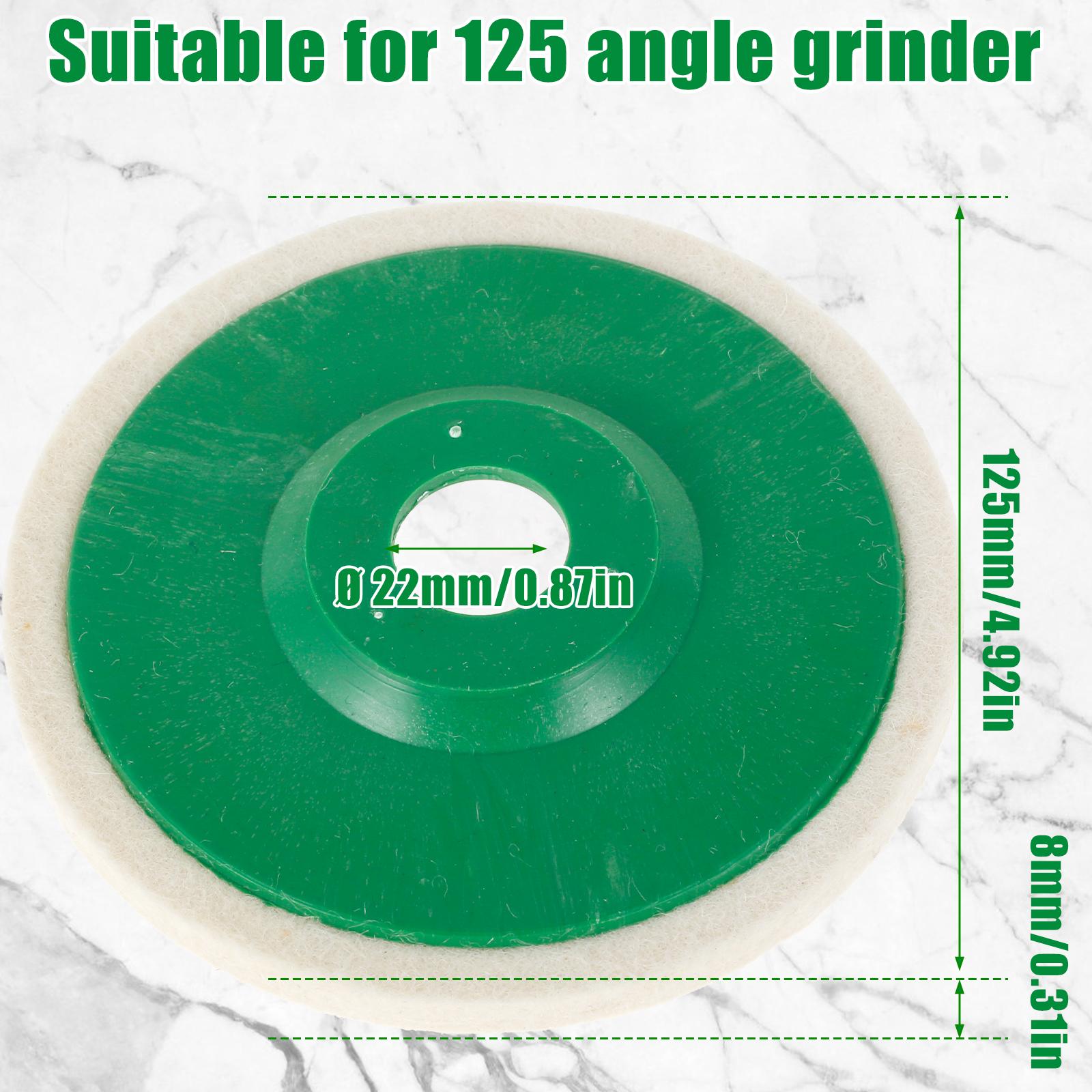 

20 шт. шерстяной полировальный круг 4/5 дюймов полировальный круг для угловой шлифовальной машины шерстяной войлочный полировальный круг диск для ухода за автомобилем полировка мрамора