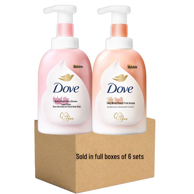 

Dove Cherry Blossom & Peach Bubble Shower Gel