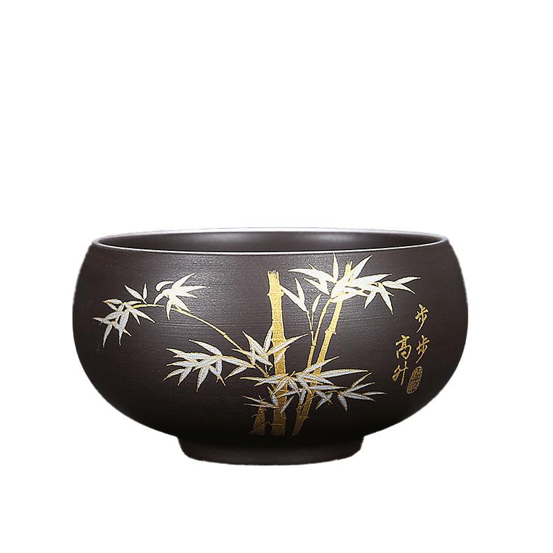 Purple Sand Step By Step Master Cup Ceramic Household Kung Fu Tea Set Personal Special Tea Drinking Cup
