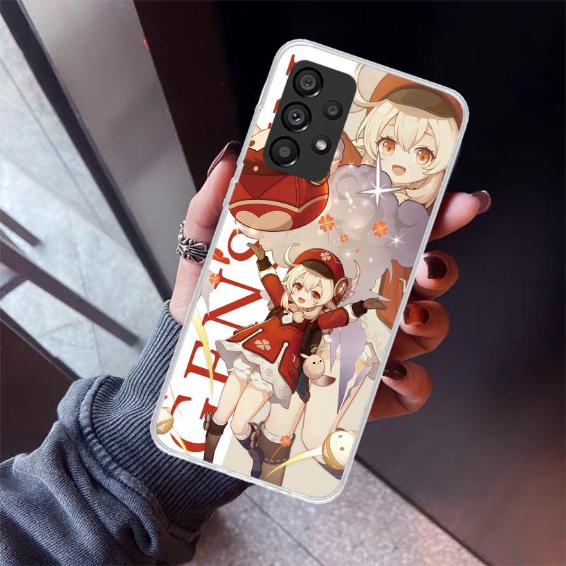 Genshin Impact Anime Phone Case For Samsung Galaxy A17 A57 A37 A16 A26 A36 A56 A15 A25 A35 A55 A14 A13 A54 A53 A34 A24 A33 A23 G