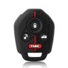 4 Buttons Car Remote Key Cover Shell Fob Skin Jacket Fit For Subaru Legacy Tribeca Impreza Forester Xv Protect