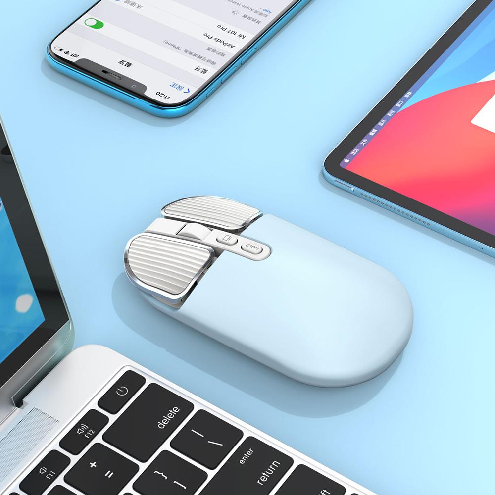 M203 Bluetooth 2.4G Wireless Dual Mode Rechargeable Mouse Optical USB Mice for PC/Mac/Laptop/IPad/Phone /Notebook/Android Tablet