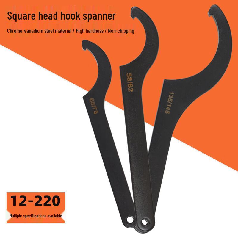 Crescent Side-Hole Hook Wrench