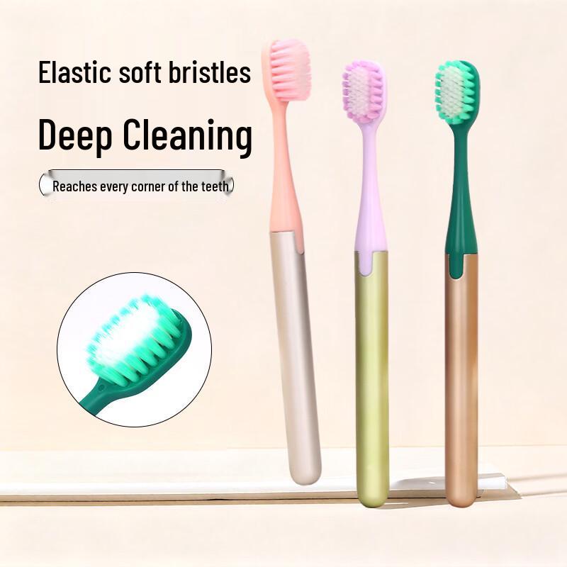 Ultra-Soft Wide Head Adult Toothbrush - 3 Pack