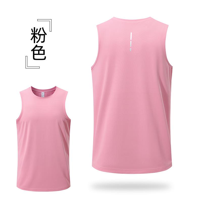 Men's Summer Fitness Vest Tank Top Outdoor Athletics Marathon Training Running Quick-dry Vest