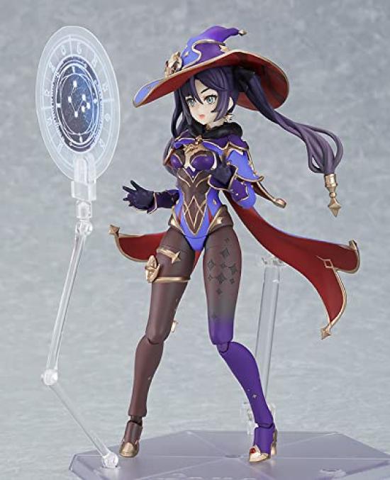 Figma Genshin Mona Underwater Gengan окрашенная подвижная фигурка M06795 ver. Немасштабируемый АБС, ПВХ, ПЭТ