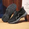 Men Slip On Casual Sneakers Men Shoes Breathable Suede Leather Shoe Outdoor Hiking Shoes Anti-skid Walking Shoes Footwear
