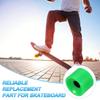 PATIKIL 70 mm Skateboard-Räder, 1 Set, Härtegrad 78A, Straßenräder, PU-Cruiser-Räder mit 608RS-Lagern für Skateboard-Ersatz, Grün