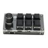 6 Key   Keypad with Knob Blue   Wired USB Wireless   Dual Mode Connection   Programmable Mechanical Keyboard
