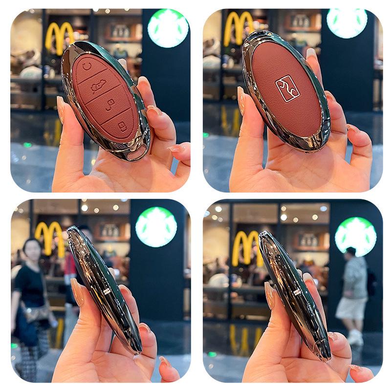 BYD Yangwang U8 U9 U7 2025 Key Case: Full Coverage Protective Metal Shell