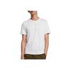 Simple Lightweight Round Neck Soft Short Sleeve T-Shirt Men Tops White 927399-100