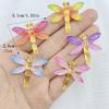 10PCS New Resin Cute Cartoon Dragonfly Series Flat Back Home Decor DIY Scrapbook Crafts Jewelry Accessories