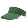 European & American Solid Color Summer Visor Cap - Sun Protection Baseball Sports Hat.
