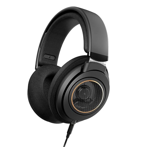 PHILIPS Over-Ear Open-Back Stereo Headphones, Wired, with Detachable Audio Jack, Studio Monitor Headphones for Podcasting, DJing, Music, Piano, and Gu