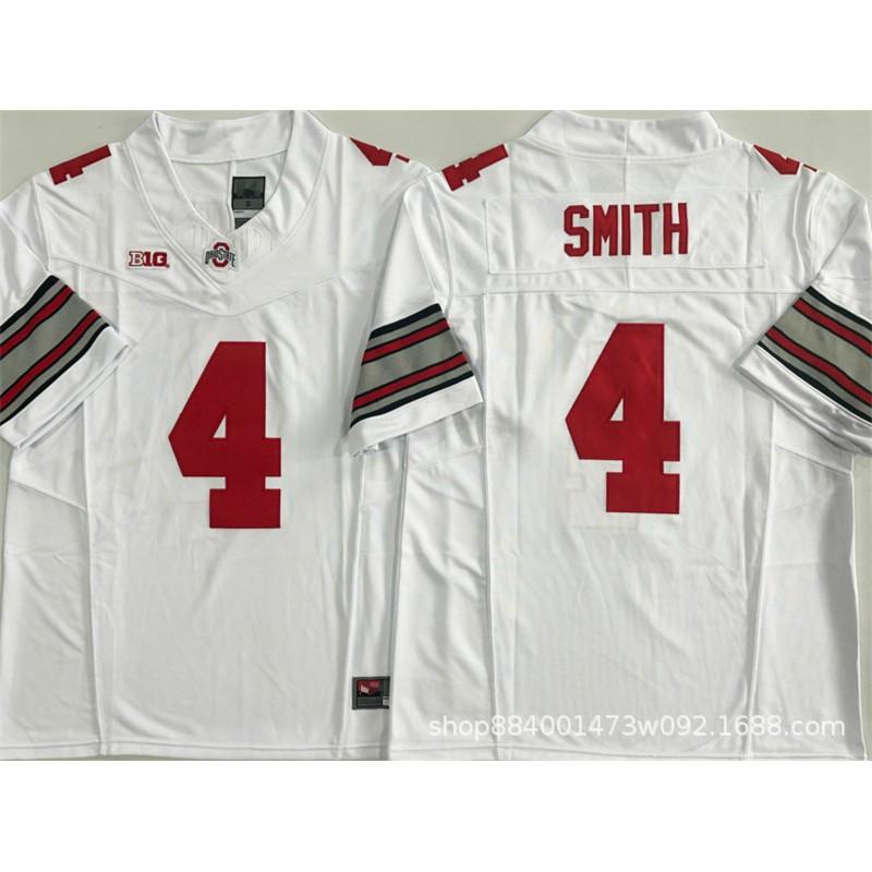 Mens Ohio State Buckeyes Rugby Jersey Training Shirt Cotton Blend Embroidered Football Uniform College Team Practice