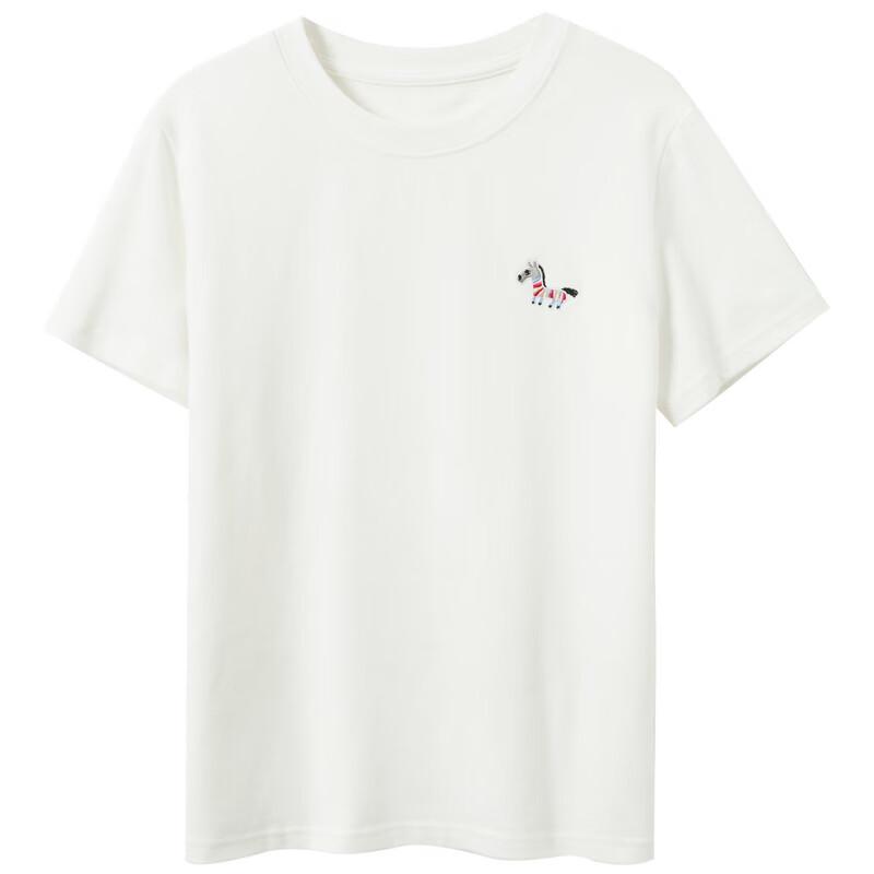 Sancai 2026 Spring Pony Embroidery Basic T-Shirt