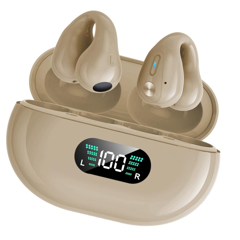 Sports Earhooks Bluetooth 5.3 Ear Buds with LED Display for Sports Workout Running