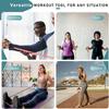 1pc Fitness Stretching Rope 5 Speed Resistance Belt with Handle, Ideal for Home Exercise, Pilates, Body Shaping, Perfect Gift for Christmas