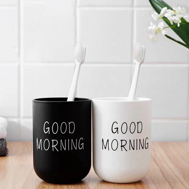 1Pc Portable Creative Washing Mouth Cups Plastic Home El Toothbrush Bathroom