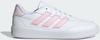 Adidas Courtblock Women's Sneakers (IF6466) Cloudy White/pure Pink/almost Pink