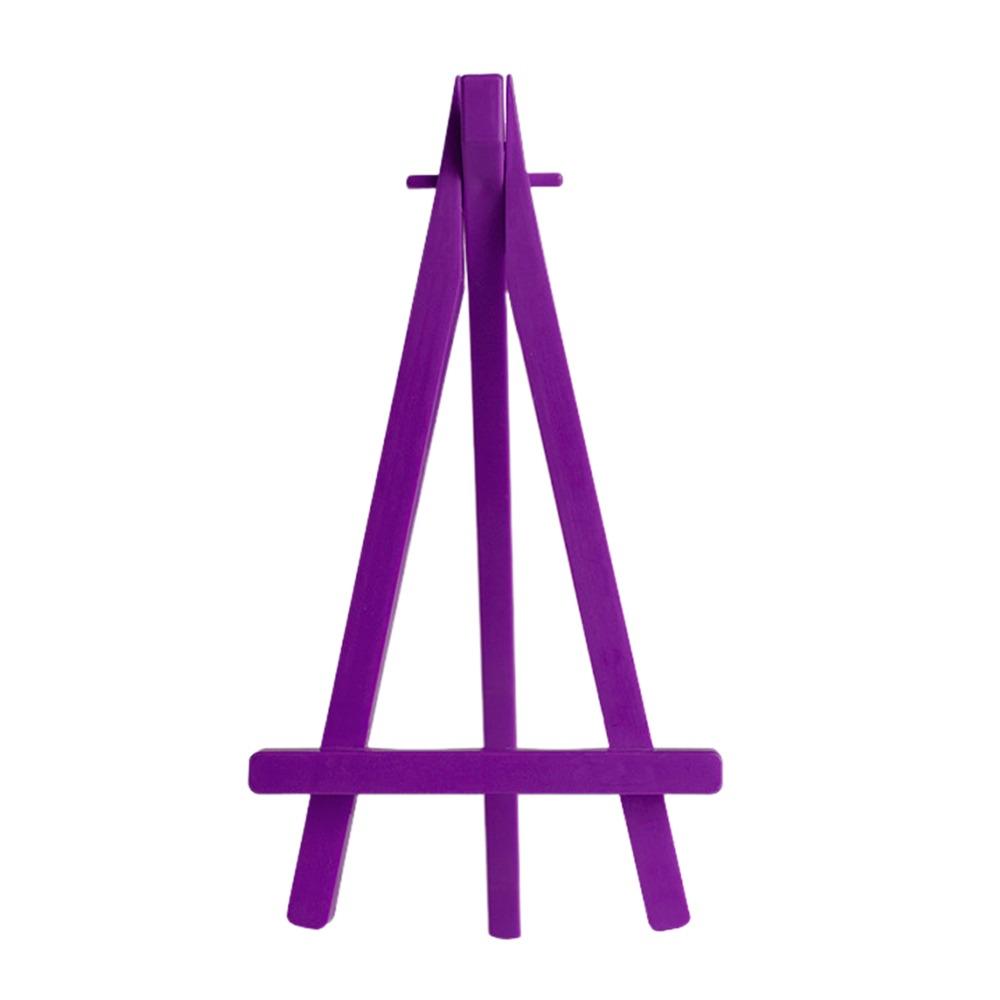 

Adjustable Painting Display Stand Mini Desktop Phone Holder Triangle Easel Children Painting фиолетовый