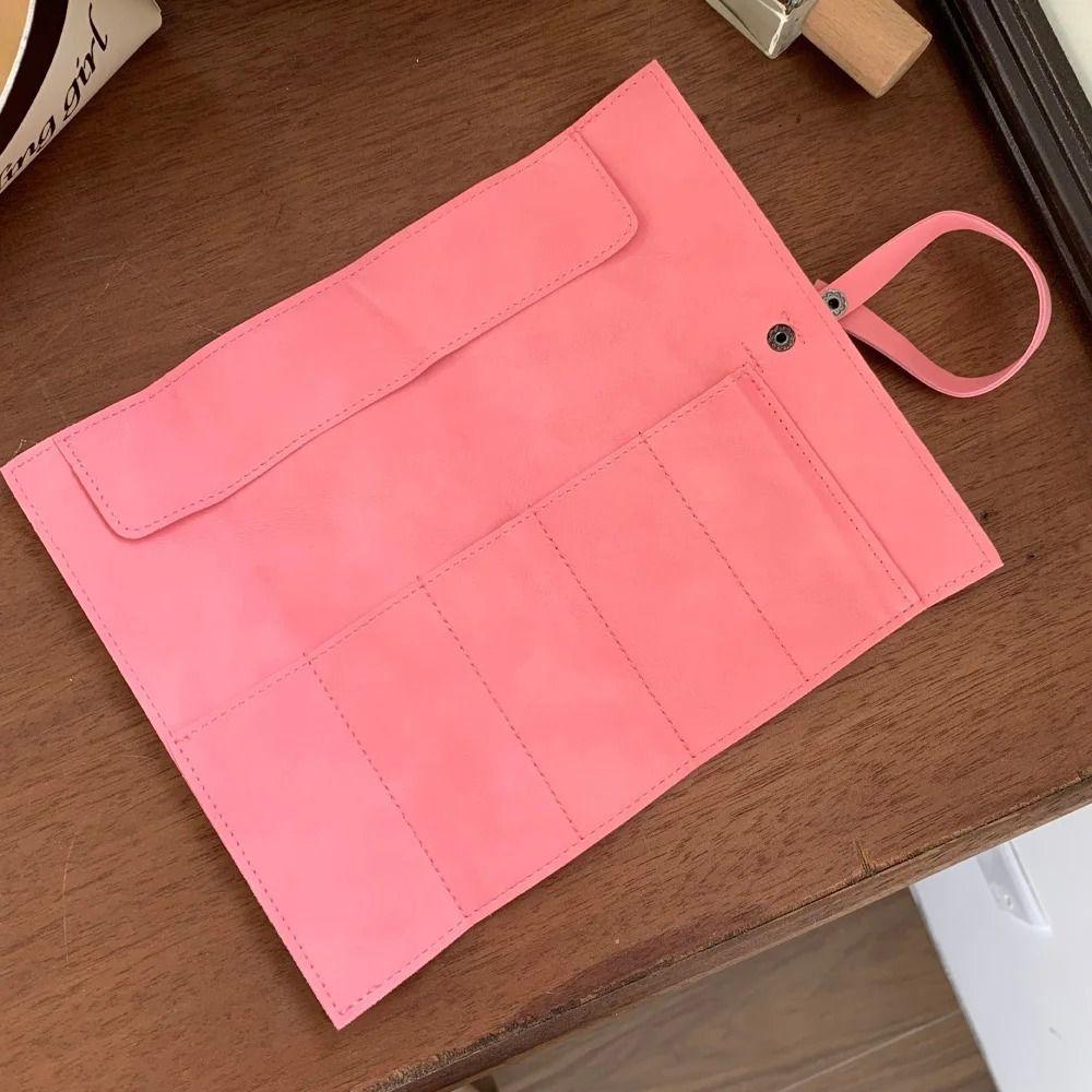 Matte Leather Watch Organizer Case Lightweight Watch Band Case Watchband Pouch  Watch Accessories