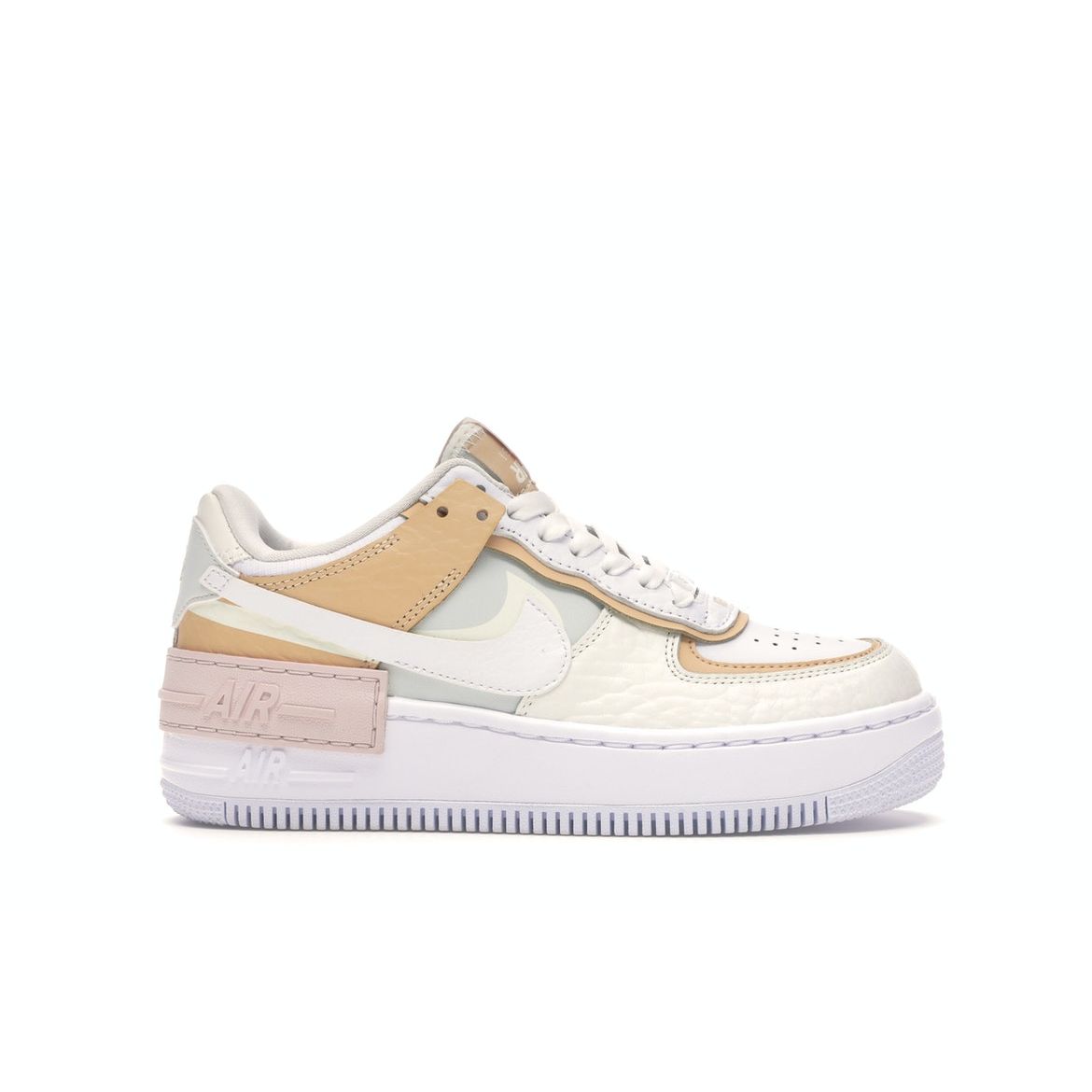 Nike Wmns Air Force 1 Shadow SE Spruce Aura Sail Black White CK3172-002 EU 38.5