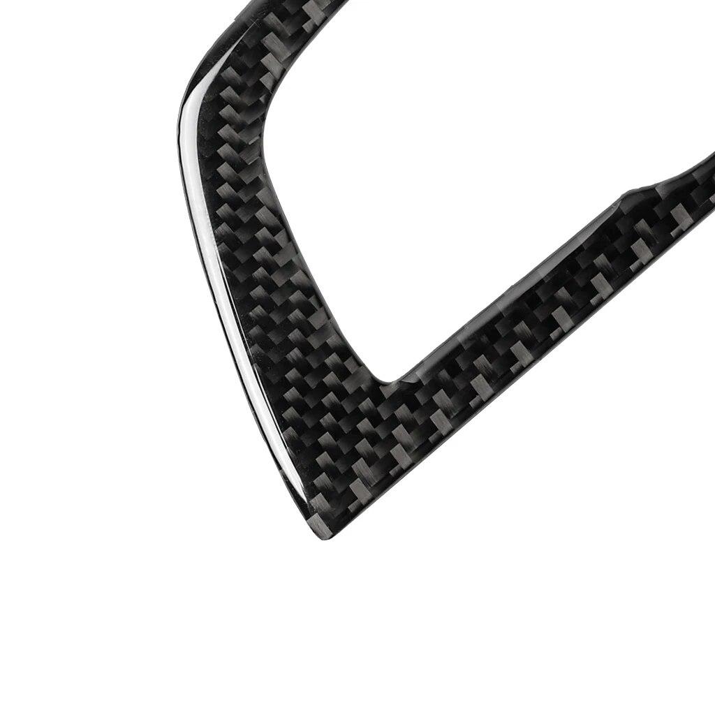 Buton comutator faruri auto din carbon Autocolant ornament pentru capac pentru BMW G01 2018- G02 - X3 Seria X4 Accesorii auto