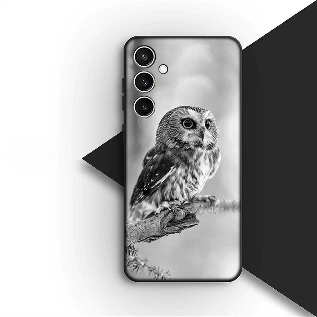 Casing Phone Cover for Xiaomi Redmi Note 12 11 10 A3 Pro 10A 10C 12C Note12 5G 4G Case  Bird Owl Animal