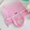 Summer Beach Tote Big Eyes Mesh Bag Sand-proof Waterproof Large Lightweight Travel Bag