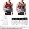 Premium Quality Summer Men's Tank Tops Vest Featuring Vibrant 3d Printed Graphics