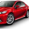 Fits 2017-2021 Toyota Camry XV70: Rear Guard Plate, Door Edge Strip, Grille, and Other Exterior Parts.