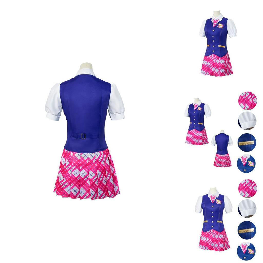 Barbie Charm Princess School Uniform Cosplay Costume For Women