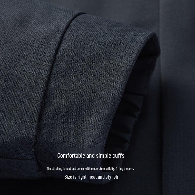 Shanshan Men's Stand Collar Business Casual Jacket